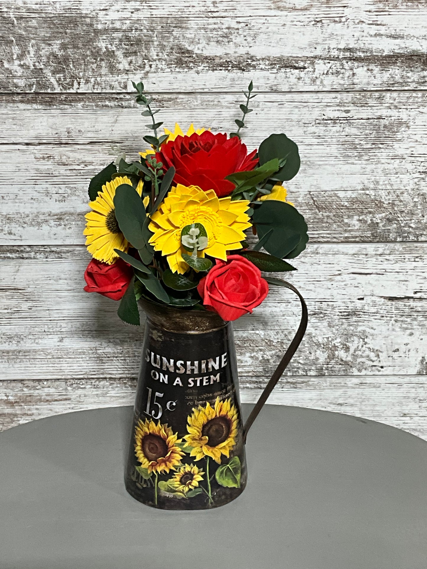 Sunshine on a Stem Wooden Flower Arrangement | Sola Wood Flower
