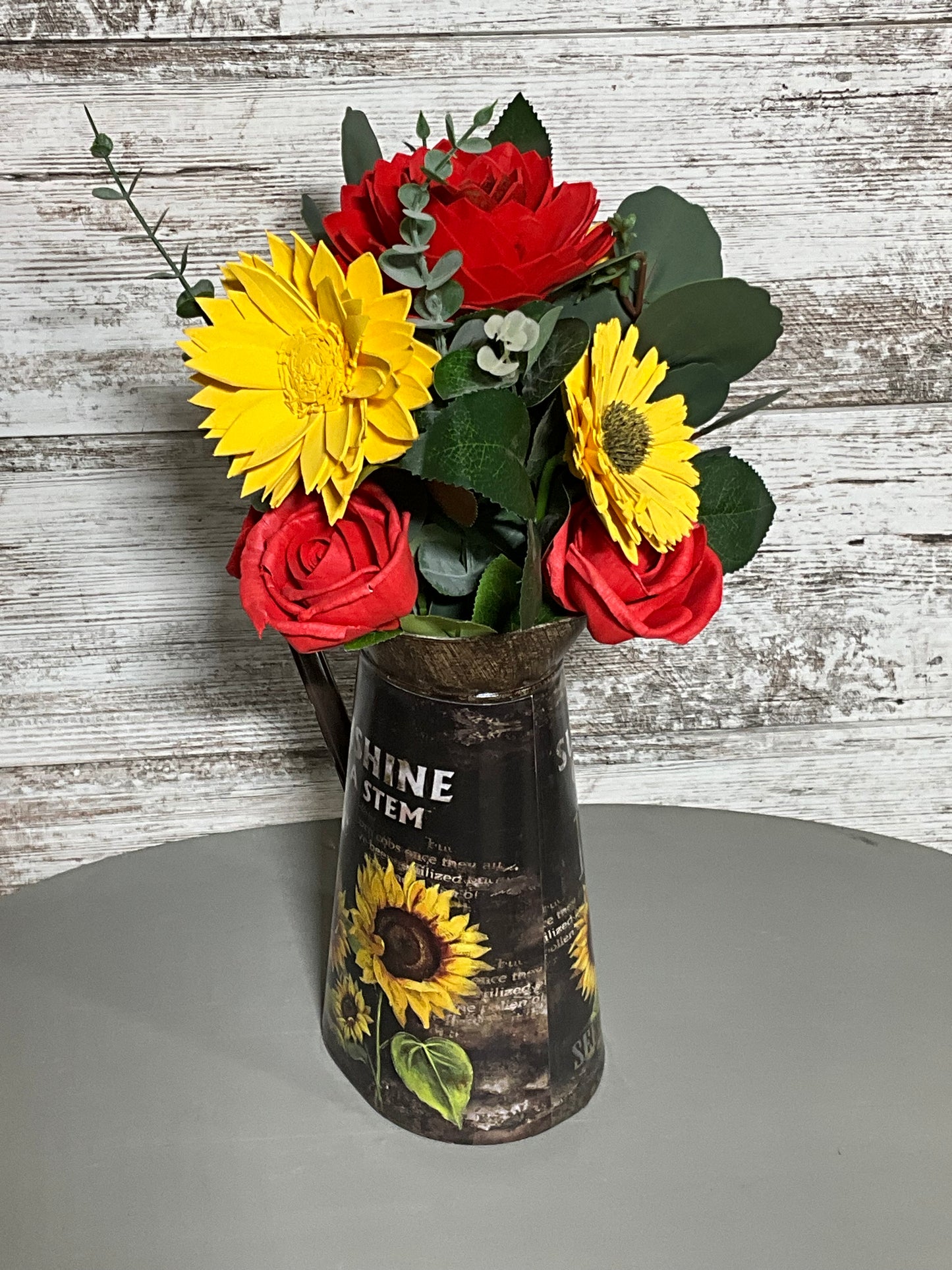 Sunshine on a Stem Wooden Flower Arrangement | Sola Wood Flower