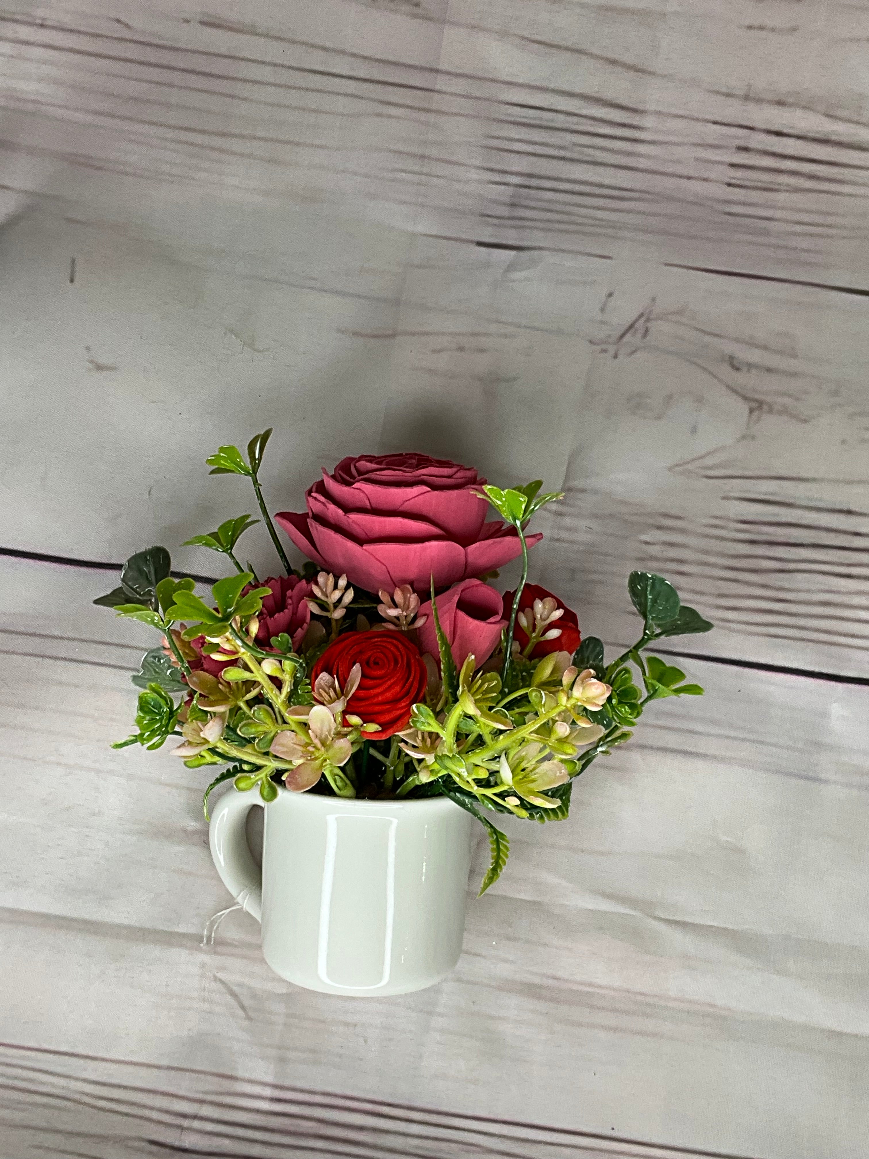 Thankful For You Ceramic Mug Arrangement