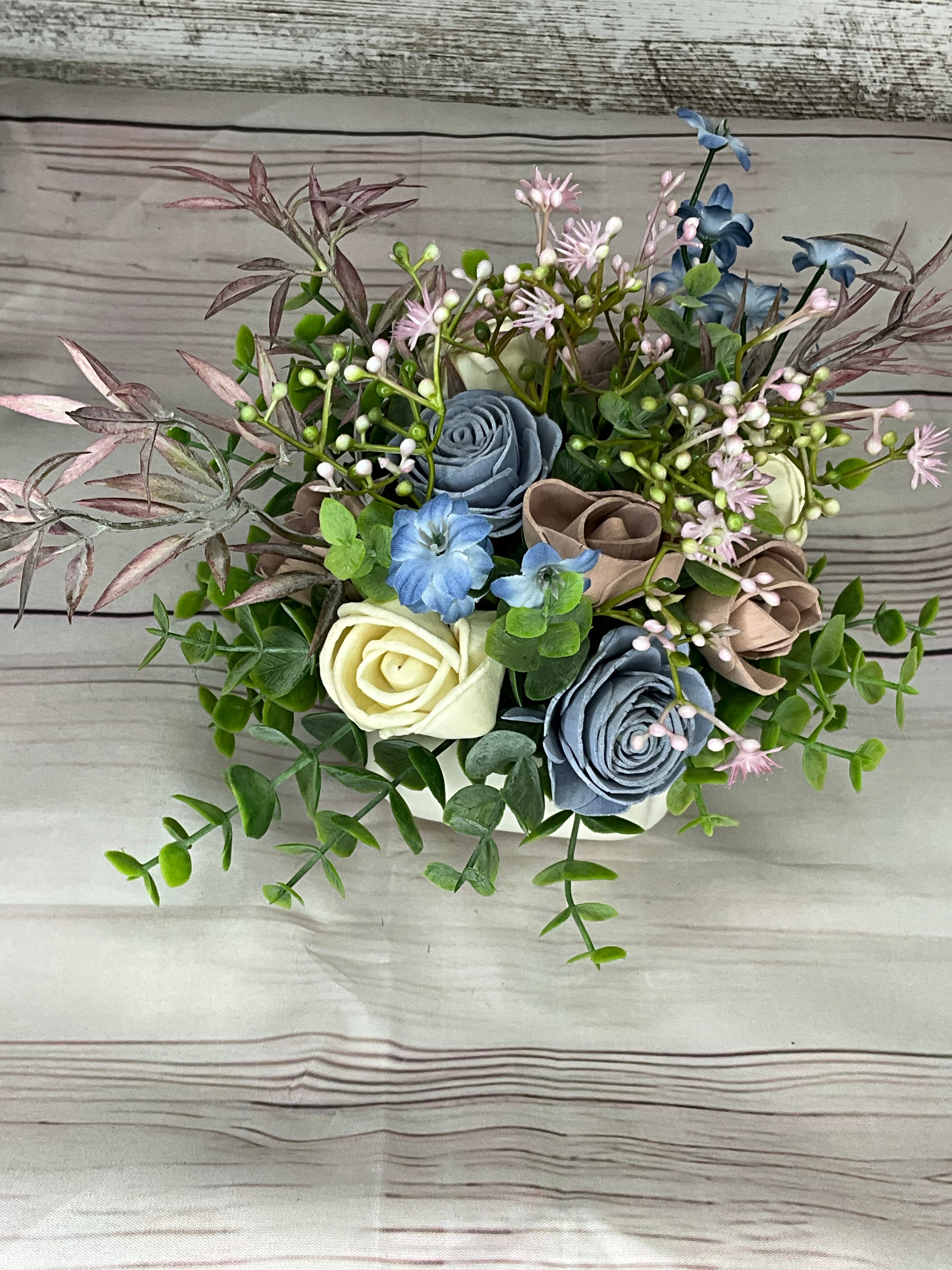 Ceramic Little White Truck